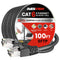 CAT 6 Shielded 100 ft Ethernet Cable, Indoor High-Speed (SFTP) 10Gbps Shielded