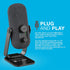 JLab Go Talk USB Microphone, Black, USB-C Output, Cardioid or Omnidirectional, Plug and Play with Volume Control