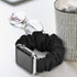 Compatible Fabric Elastic Scrunchie Band for Fitbit Charge 6, Cute Replacement Straps for Charge 5 Fitness Tracker