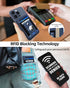 MagSafe Wallet Stand with Airtag Holder, Strongest Magnetic Phone Wallet for iPhone 16/15/14/13/12 Series, RFID