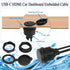 QIANRENON USB C & HDMI Waterproof Cable Adapter, 4K@60HZ, 1m/3.3ft for Car, Dashboard, Desk, USB C 2.0 + HDMI 1.4