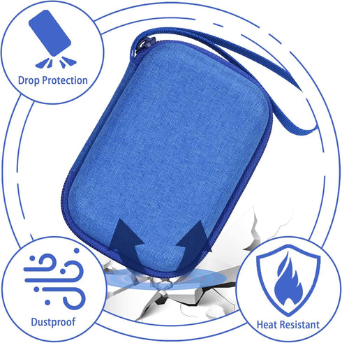 Aenllosi Hard Travel Case for Kodak PIXPRO WPZ2, Protective Case for Waterproof Digital Camera, Blue