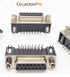 Pc Accessories 10-Pack DB15 Female Right Angle PCB Mount Connector, 90 Degree D-Sub DR15 F