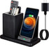 Wireless Charger with Desk Organizer, Charging Station for iPhone 14/14 Pro/13/12/11/Samsung Galaxy S23/S22/S21
