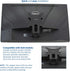 VIVO Quick Attach VESA Adapter Plate Bracket for Dell SE2416HX, SE2717HX, and More