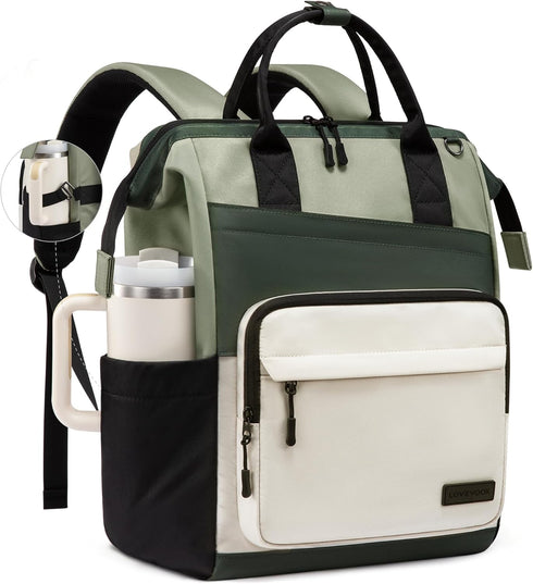 LOVEVOOK Laptop Backpack for Women, 15.6 Inch Travel Backpack for Work College