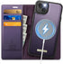 PlusnapX Wallet Case for iPhone 13 Compatible with Magsafe, 2-in-1 PU Leather Flip