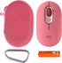 co2CREA Hard Case Replacement for Logitech POP Wireless Mouse, Heartbreaker Rose Design