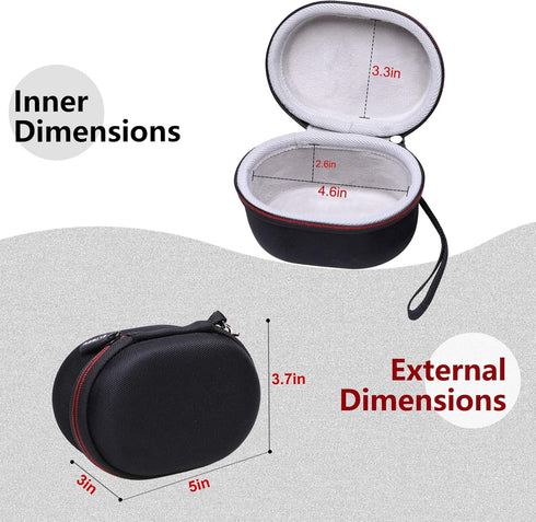 LTGEM Hard Case for Logitech Lift Vertical Ergonomic Mouse, Travel Protective Carrying Storage Bag