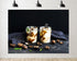 TryKid 10x10ft Yogurt Parfait Backdrop Walnut Caramel Sauce Mint Healthy Dessert Scene Photography