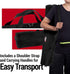 TC-45 45 Inches VidPro Tripod Carrying Case - Heavy Duty Nylon Bag with Shoulder Straps and Handles - Compact Case