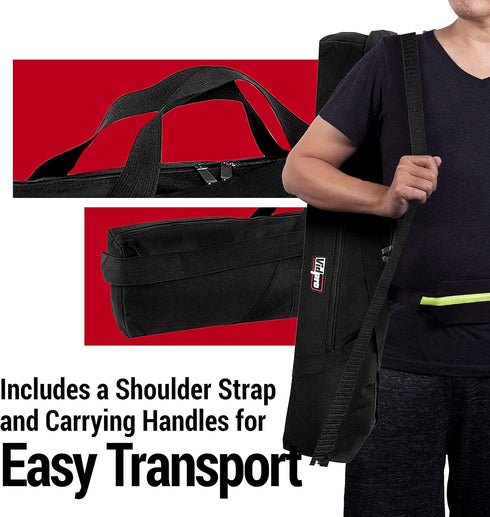 TC-27 27-Inch VidPro Padded Tripod Bag carries Long Tripods