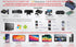 Wireless Mini Keyboard Remote Control Touchpad Mouse Combo Controller with RGB Backlit for Android TV Box Smart TV with OS+USB PC Computer Laptop Window OS HTPC Home Theater PC + USB 2.4GHz Dongle