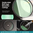 WalkingWay 49mm Black Diffusion Filter 1/8 Pro Mist for Camera Lens, Soft Dreamy Cinematic Effect