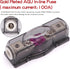0 Gauge Audio Amplifier Installation Wiring Kit, 3000 Watt Amp Wiring Kit for Radio, Subwoofers, and Speakers