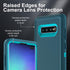 Military Grade 3 in 1 Heavy Duty Case for Samsung Galaxy S10 Plus, with 2Pcs Self Healing Flexible TPU Screen Protector