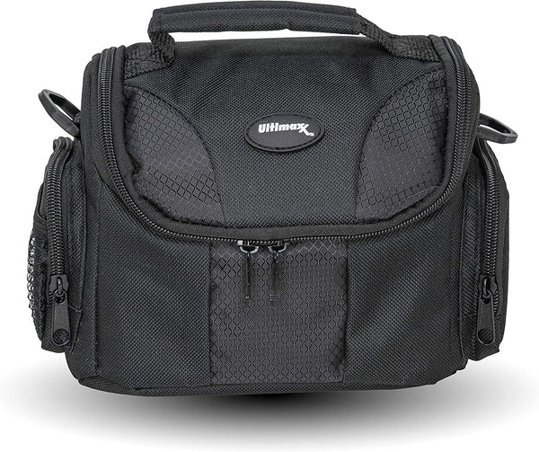 I3ePro Medium Soft Padded Digital SLR Camera Travel Case/Bag with Detachable Clip-on