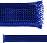 Electriduct 1/8" PET Expandable Braid Sleeving - Flame Retardant Flexible Wire Mesh for Cable Protection - 25 Feet, Blue