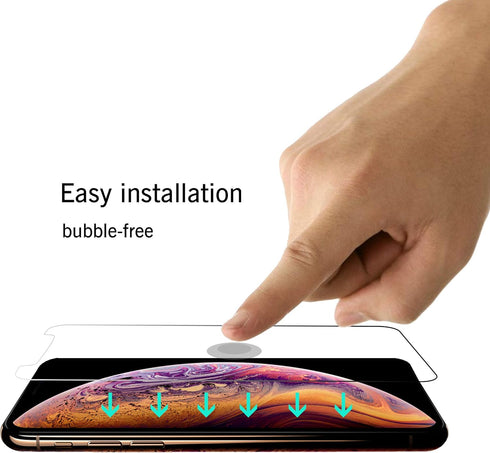 Ailun Tempered Glass Screen Protector for iPhone 11 Pro/Xs/X, 5.8" Display, 3 Pack, 2.5D Edge, Case Compatible.