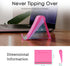 HZZADZXW Cell Phone Stand for Desk, Foldable and Adjustable Multi-Angle Holder Dock, Universal Compatibility for Most