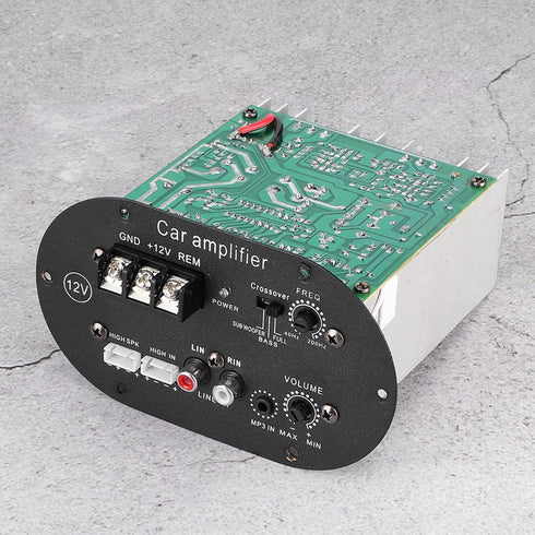 12V Car Amplifier Board, 120W Pure Full Bass Subwoofer Core Auto Stereo Speaker Amp