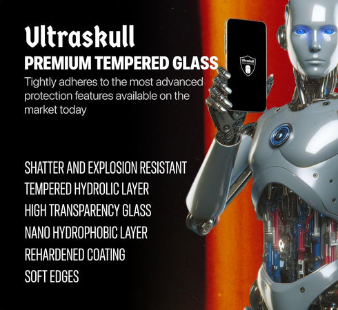 iPhone 15 Pro Max Screen Protector (3 Pack) - 9H Tempered Glass, Shatterproof, Scratch Resistant, Case Friendly, No