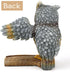 Needzo 5.5 6.5 Inches Wise Owl Phone Stand, Resin Animal Smartphone Holder, Home and Office Accessory, Novelty Gifts, x