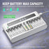 EBL 12-Bay AA AAA Battery Charger Independent LCD Charger for Ni-MH Ni-CD Rechargeable Batteries with Discharge