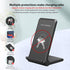 2 in 1 Wireless Charger, Foldable 20W Fast Charging Stand for iPhone 15/14/13/12/X and AirPods, Dual Phone Station