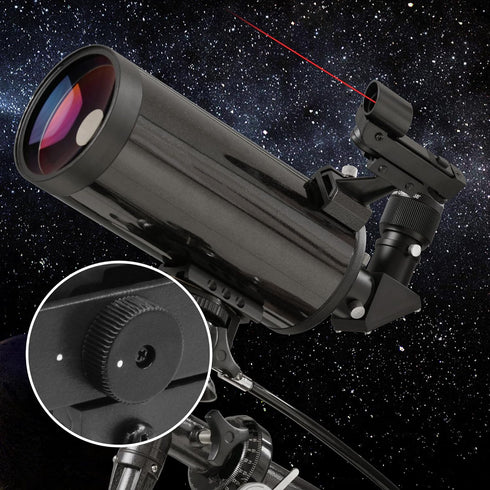 Tydeux Red Dot Finderscope - Star Pointer Viewfinder Astronomical Telescope Accessories with Slide-in Bracket