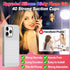 sicitu (2pcs-Transparent) Silicone Sticky Phone Grip, Adhesive Suction Cup Phone Case Mount, Phone Grip with Strong