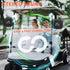 Magnetic Golf Speaker with Storage Case, IPX7 Portable Golf Cart Speaker, 24H Playtime, 18W Loud Stereo Sound