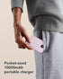 Mini Portable Charger with Built-in Cables, 22.5W Fast Charging Power Bank 10000mAh for iPhone, Samsung, Android