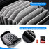 JJC Durable Lens Filter Pouch Case for 10 Circular Filters Up to 95mm, Dustproof & Water-Resistant Camera Lens Filter