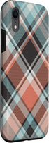 Halloween Plaid Pumpkin Phone Case for iPhone XR - Perfect Gift for Case Lovers!