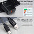 Quick Charge 3.0 Wall Charger Fast Charging Block for Samsung Galaxy S24 S23 S22 S21 S20 FE S10E S9 S8 A15 A25 A14 A13 A53 5G A21 A11 A51 A71 A10E Note 20, Adaptive Fast Charger Type C Charging Cable