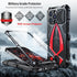 KumWum 13 Armor Phone Case for iPhone Military Grade Protective Heavy Duty Full Body Cover Aluminium Bumper Built
