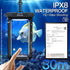 JETech Waterproof Phone Pouch, IPX8 Case for iPhone 15 14 13 12 Pro Max Plus, Samsung Galaxy up to 7.2 Inch