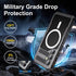 Samsung Galaxy S24 Case Waterproof, IP68 Underwater, 12FT Military Shockproof with Built-in Screen & Lens Protector,