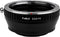 Fotodiox Lens Mount Adapter for Canon EOS (EF/EF-S) D/SLR Lens on Fuji X-Mount Cameras