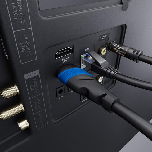 8K 4K 3ft (0.5ft75ft) 10K/8K@60Hz/4K@120Hz PS5, KabelDirekt / HDMI Cable & More HDMI Cables German-Engineered HDMI Cord