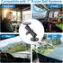 Aluminum Fish Finder Mount with 1" B-size Ball, 360 Rotation Depth Finder Mount Bracket for Boats