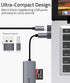 Syntech USB C Female to USB Male Adapter Pack of 3, Travel Storage Charger Adapter, Compatible with iPhone 15