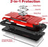 for Galaxy A50 Case with Screen Protector - Shockproof Drop Test Case with Car Mount Kickstand for Galaxy A50/A30S/A50S
