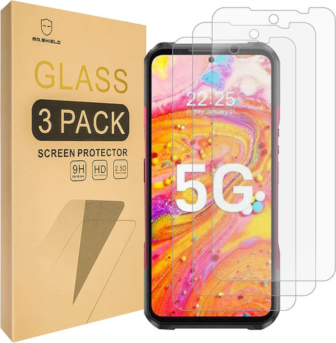 Mr.Shield Tempered Glass Screen Protector for Doogee V20S / V20 Pro 5G - 3-PACK