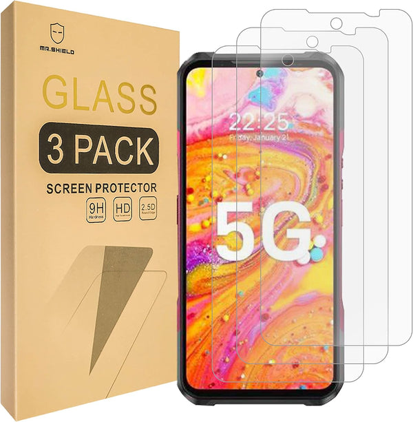Mr.Shield Tempered Glass Screen Protector for Doogee V20S / V20 Pro 5G - 3-PACK