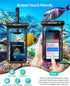 Hiearcool Waterproof Phone Bag for iPhone, 4-Pack Travel Essentials Must Haves, Black Pouch Accessories