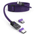 240W USB C to USB C Charger Cable, 48V 5A Magnetic Charging Cable 5.9ft, Fast Charging for Galaxy, iPhone