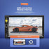 Double Din Bluetooth Car Stereo, 7 inch HD Touch Screen Car Radio with Backup Camera, Support Mirror Link for