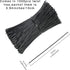SumDirect 1000Pcs 4 Inch Plastic Twist Ties for Bags, Wire Cable Ties for Plants, Breads, Household and Office Use
